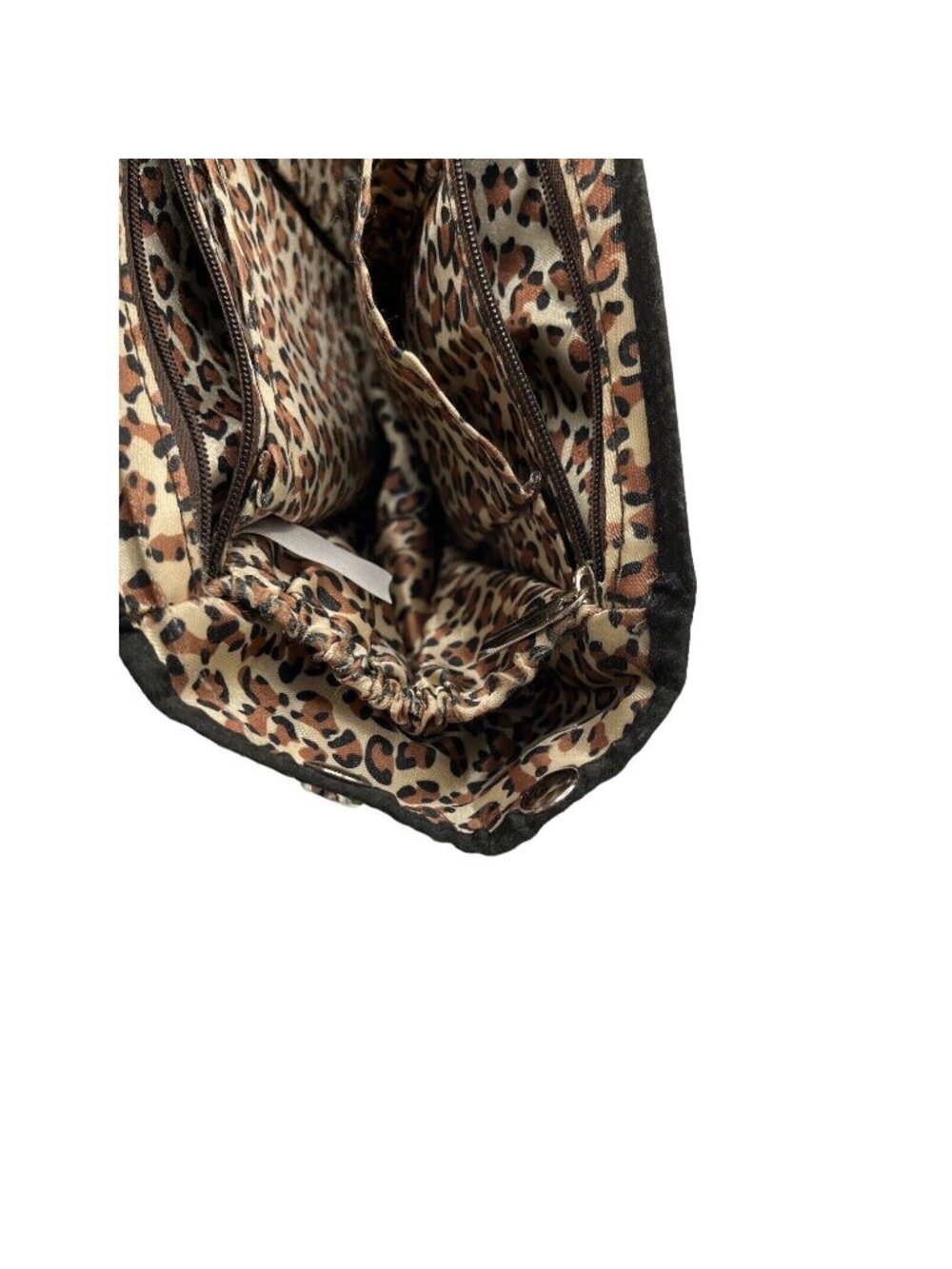 Purse Organizer Insert Inside Handbags Bag Tote Pocketbook Women Cheetah Print - Picture 7 of 11
